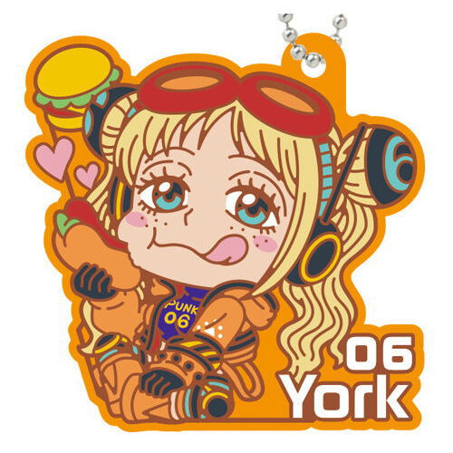 ONE PIECE Rubber mascot gummy Part.2 [13.York]