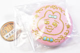 CAN BADGE COLLECTION Opanchu usagi [18.Golden opanchuusagi (Gold Embroidery Rare)]