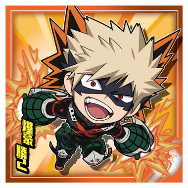 Niforamtion My Hero Academia Ultra Seal Wafer vol.04 [2.Katsuki Bakugo (Normal)]