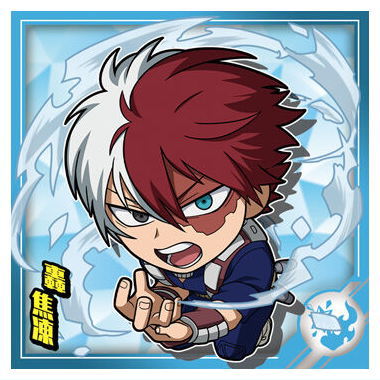 Niforamtion My Hero Academia Ultra Seal Wafer vol.04 [4.Shoto Todoroki (Normal)]