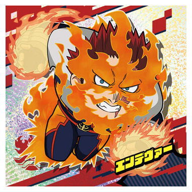 Niforamtion My Hero Academia Ultra Seal Wafer vol.04 [10.Endeavor (Super Rare)]