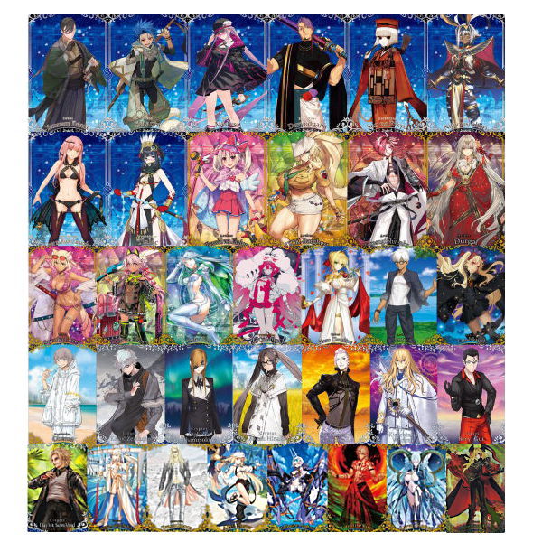 Fate/Grand Order Wafer13 [All 34 type set(Full Complete)]