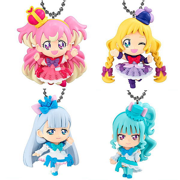 Wonderful PreCure mascot [Assorted 4 type set (1.Cure Wonderful/2.Cure Friendy/3.Cure Nyammy/4.Cure Lillian)]
