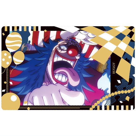 Itajaga ONE PIECE with Plamide LOG.3 [3.Buggy (SR) (Gold holographic foil stamping)]