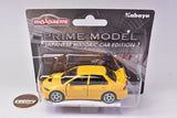 Majorette Minicar Prime Model Japanese Historic Car Edition [3.Mitsubishi Lancer Evolution 9 [Yellow]]