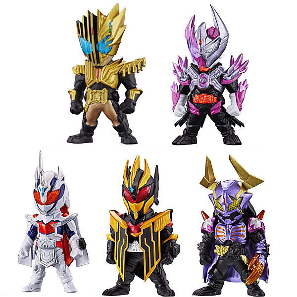 CONVERGE KAMEN RIDER 28 [Assorted 5 type set (1.(165)Kamen Rider Legend/2.(166)Kamen Rider Valvarado/3.(167)Kamen Rider Majade Sununicorn/4.(168)Kamen Rider Wind Black Bahamut/6.(170)Kamen Rider Buffa Fever Zombie Form (Jyamashin))]