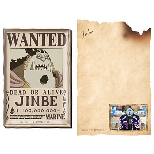 ONE PIECE  Character Magnets Part.2 [4.Jinbe]