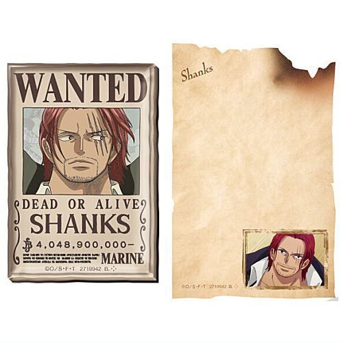ONE PIECE  Character Magnets Part.2 [6.Shanks]