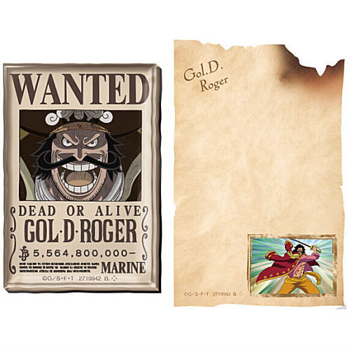 ONE PIECE  Character Magnets Part.2 [9.Gol D. Roger]