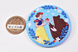 Disney Characters embroidered tin badge biscuit [1.Snow White]