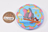 Disney Characters embroidered tin badge biscuit [3.Dumbo]