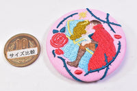 Disney Characters embroidered tin badge biscuit [8.Sleeping Beauty]