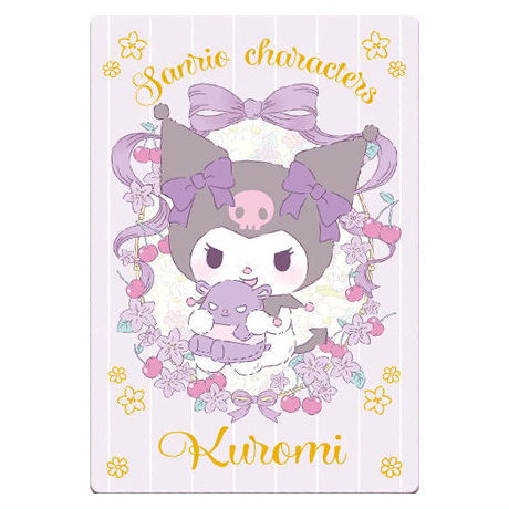 Sanrio Characters Wafer Part.7 [3.Kuromi (Character card)]