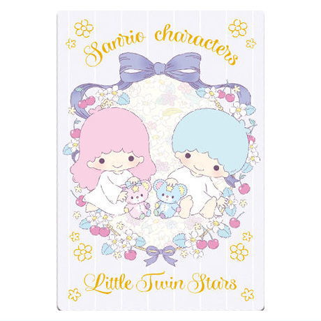 Sanrio Characters Wafer Part.7 [8.Little Twin Stars (Character card)]