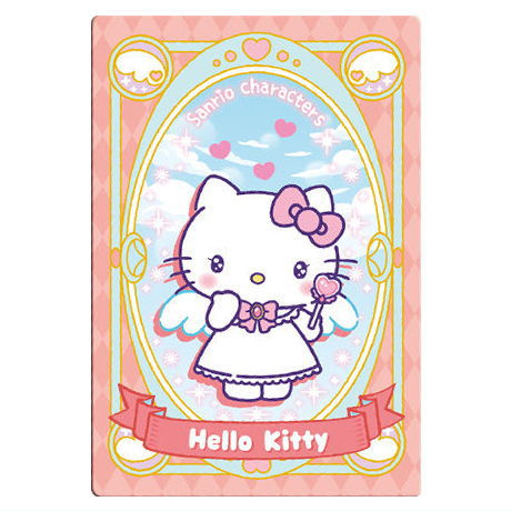 Sanrio Characters Wafer Part.7 [19.Hello Kitty (Angel)(Character card)]