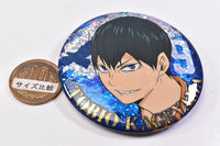 The Movie Haikyu!! The Dumpster Battle tin badge biscuit [2.Tobio Kageyama]