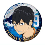 The Movie Haikyu!! The Dumpster Battle tin badge biscuit [2.Tobio Kageyama]