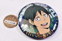 The Movie Haikyu!! The Dumpster Battle tin badge biscuit [4.Tadashi Yamaguchi (Character Card)]