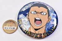 The Movie Haikyu!! The Dumpster Battle tin badge biscuit [6.Ryunosuke Tanaka]