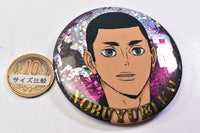 The Movie Haikyu!! The Dumpster Battle tin badge biscuit [15.Nobuyuki Kai]