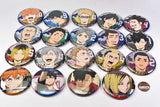 The Movie Haikyu!! The Dumpster Battle tin badge biscuit [All 19 type set(Full Complete)]