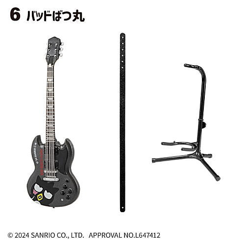 Sanrio Characters ROCK MONO [6.Bad Badtzmaru (SG type guitar)]