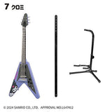 Sanrio Characters ROCK MONO [7.Kuromi (V-shaped guitar)]