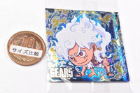 Niforamtion ONE PIECE Pirate Sticker Wafer LOG.9 [1.Monkey D. Luffy (Super Grand Rare)]