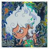 Niforamtion ONE PIECE Pirate Sticker Wafer LOG.9 [1.Monkey D. Luffy (Super Grand Rare)]