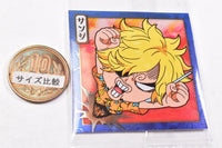 Niforamtion ONE PIECE Pirate Sticker Wafer LOG.9 [4.Sanji (Normal)]