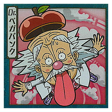 Niforamtion ONE PIECE Pirate Sticker Wafer LOG.9 [5.Dr.Vegapunk (Normal)]