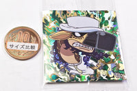 Niforamtion ONE PIECE Pirate Sticker Wafer LOG.9 [7.Kaku (Super Grand Rare)]