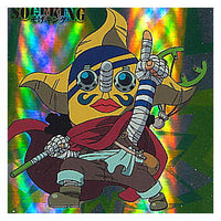 Niforamtion ONE PIECE Pirate Sticker Wafer LOG.9 [14.Sogeking (Grand Rare)]