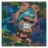Niforamtion ONE PIECE Pirate Sticker Wafer LOG.9 [16.Franky (Super Rare)]