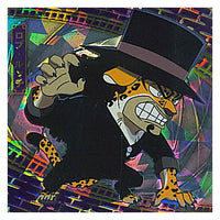 Niforamtion ONE PIECE Pirate Sticker Wafer LOG.9 [20.Rob Lucci (Super Rare)]