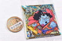 Niforamtion ONE PIECE Pirate Sticker Wafer LOG.9 [36.Jinbe (25th Rare)]