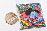 Niforamtion ONE PIECE Pirate Sticker Wafer LOG.9 [36.Jinbe (25th Rare)]