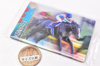 Thoroughbred Horse Collection Twin Wafers [1.Equinox 168th Tenno Sho (Autumn) (G1) (Normal Card)]