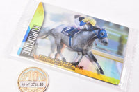 Thoroughbred Horse Collection Twin Wafers [9.Kurofune 2nd Japan Cup Dirt (G1) (Normal Card)]