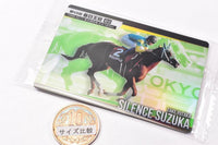 Thoroughbred Horse Collection Twin Wafers [10.Silence Suzuka 49th Mainichi Okan (G2) (Normal Card)]