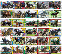 Thoroughbred Horse Collection Twin Wafers [Normal 30 type set (Rare cards are NOT including)]