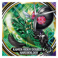 Niforamtion Kamen Rider Series Seal Wafer vol.2 [7.Kamen Rider W & Hardboilder (Super Rare)]