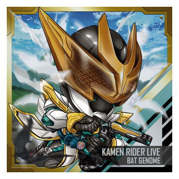 Niforamtion Kamen Rider Series Seal Wafer vol.2 [17.Kamen Rider Live (Rare)]