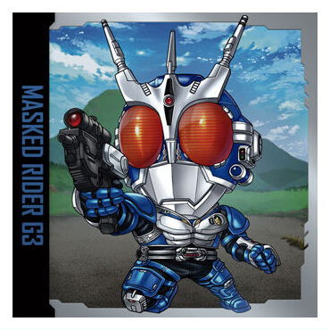 Niforamtion Kamen Rider Series Seal Wafer vol.2 [25.Kamen Rider G3 (Normal)]