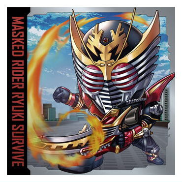 Niforamtion Kamen Rider Series Seal Wafer vol.2 [27.Kamen Rider Ryuki Survive (Normal)]