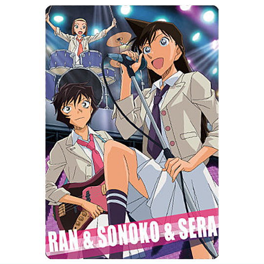 Itajaga Detective Conan vol.3 [24.Ran Mouri & Sonoko Suzuki & Masumi Sera (Visual Card)(Metallic Embossed)]