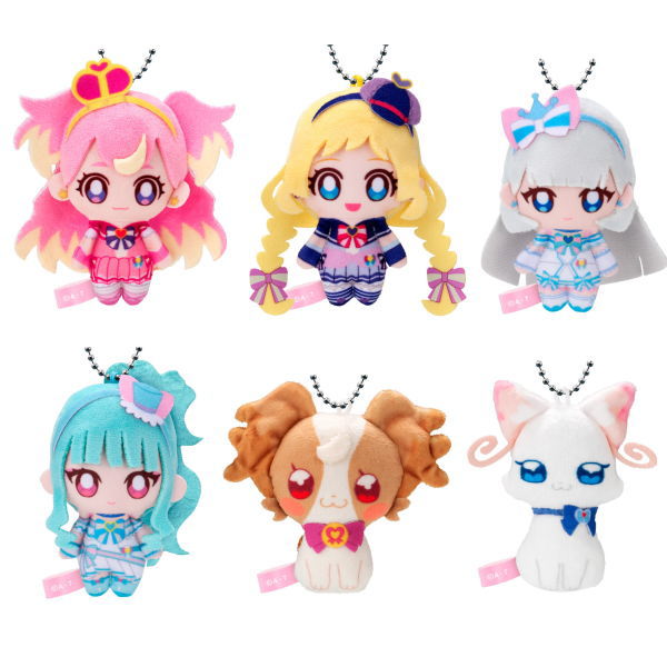 Wonderful PreCure Fuwafuwa odekake mascot [All 6 type set(Full Complete)]