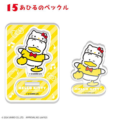 HELLO KITTY 50TH ANNIVERSARY Acrylic Stand [15.Pekkle]