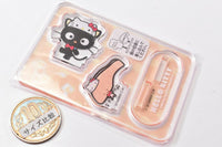 HELLO KITTY 50TH ANNIVERSARY Acrylic Stand [20.Chococat & Kirimi-chan]