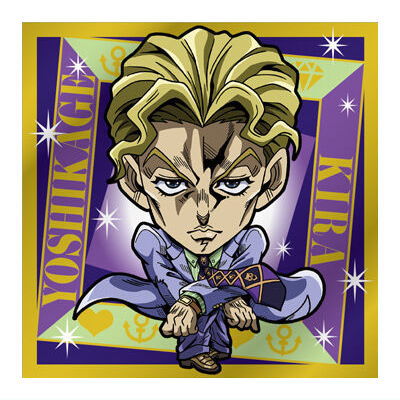 Niforamtion JoJo's Bizarre Adventure Seal Wafer Diamond Is Unbreakable Wafer ACT1 [7.Yoshikage Kira (Rare)]